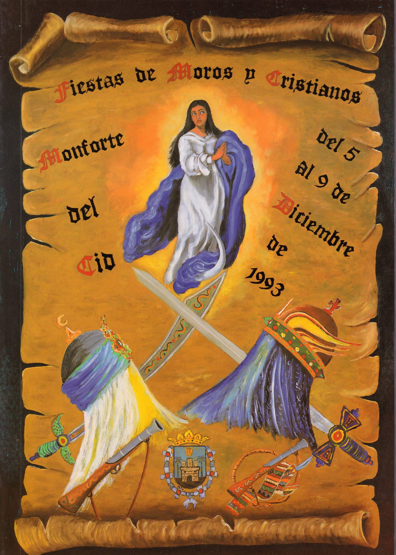 Fiestas patronales y de Moros y Cristianos en honor de la Purísima  